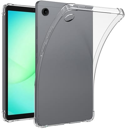 Coverup Tablethoes geschikt voor Samsung Galaxy Tab A11 Plus / Tab A9 Plus Hoesje - Transparant TPU Back Cover - Transparant