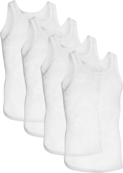 Resteröds Heren onderhemd 4 pack Organic Cotton