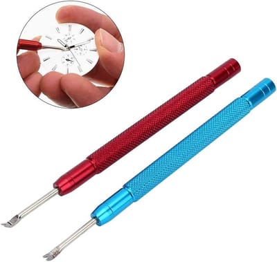 Precisie Horloge Dial Verwijder Tools Set, Universele Reparatie Accessoires voor Horlogemakers en Klokkenliefhebbers