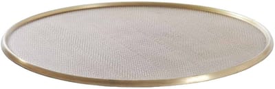 Light & Living Schaal Ilay - Brons - Ø38x1,5cm - Metaal - Modern,Luxe - Woonkamer