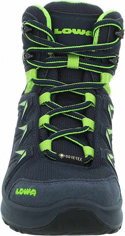 Hatland Innox Pro GTX Mid Junior - Steelblue/lime - Schoenen - Wandelschoenen - Halfhoge schoenen