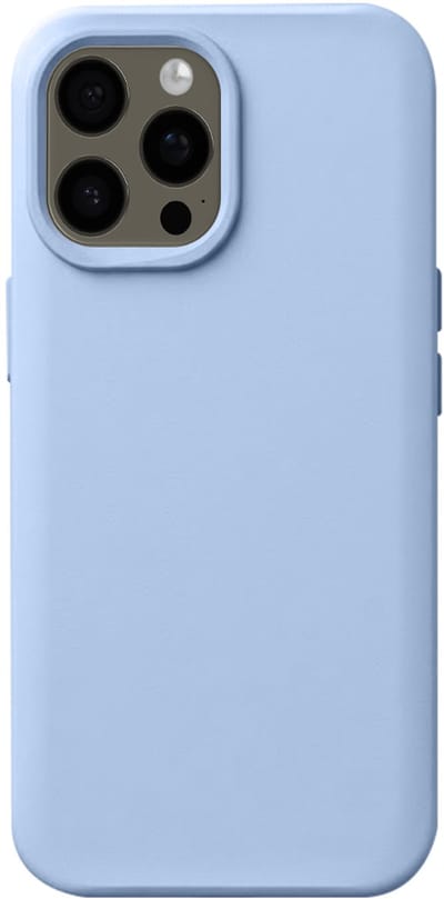 Rhinoshield, Hoesje Geschikt voor iPhone 16 Pro SolidX Schokbestendig Draadloos Opladen, Lichtblauw