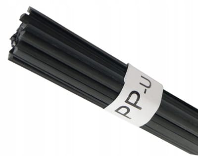 DARO NARZEDZIA - Kunststof Lasdraad - PP-U (Universeel) - 100g - Mix Strip & Driehoek - 8mm / 3.5mm