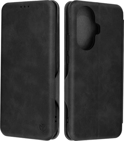 Hoesje geschikt voor Huawei nova 12s - Techsuit Safe+ Book Wallet Case - Zwart