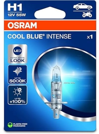 H1 Halogeenkoplamp - Tot 100% Meer Helderheid en 5000K Extra Wit Licht