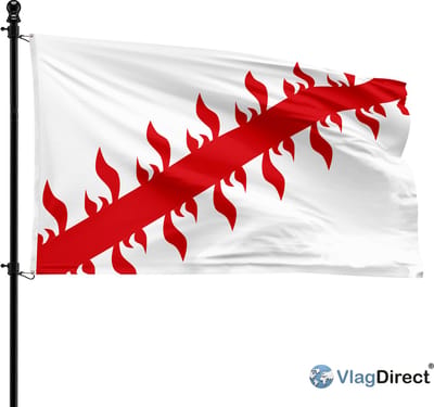 Moeskroense vlag - Gemeente Moeskroen vlag - 90 x 150 cm.