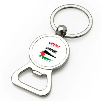 Akyol - support palestina flesopener - Palestina - mensen die liefde willen geven aan palestina - degene die van palestina houden - supporten - oorlog - verjaardagscadeautje - gift - geschenk - kado - 9 bij 3 cm