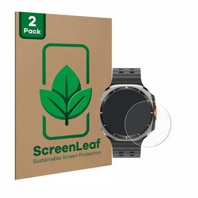 2 Stuks Screenprotector voor Samsung Galaxy Watch Ultra / Ultra 2 (47 mm) - Hoogwaardige Beschermfolie transparant