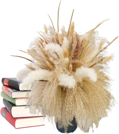 Boeket droogbloemen - Natuurlijk gedroogd - Boho decoratie - Zelf op lengte te knippen - Ca 42 cm