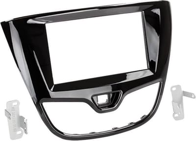 MyHandsfree 2-DIN Autoradio Frame ECO - Geschikt voor Opel Karl 2015 - Piano Zwart