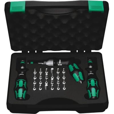 Wera 7445/46/47 Momentschroevendraaierset 27-delig 2.5 - 55.0 oz in