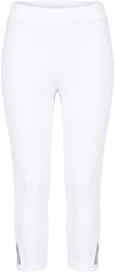 Angel of Style - Dames - Caprilegging smalle pasvorm elastische tailleband - Sneeuwwit - Maat 50