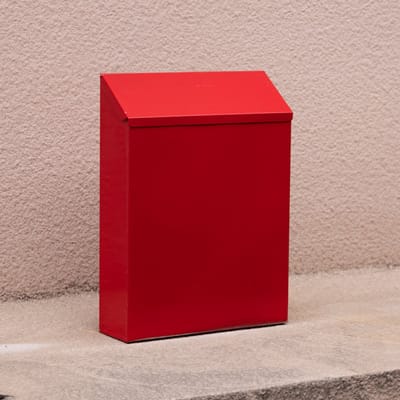 VHV - Brievenbus - Wandbrievenbus - Brievenbus met slot - Krantenrek buiten - Metalen brievenbus - Postbus wandmontage - Post verzamelen - Afsluitbaar ontwerp - Voor voordeur - Voor tuinmuur - Voor buitengebruik