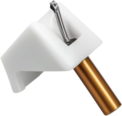 Stylus Vervanging - Naald Platenspeler - Muziek Afspelen - Nauwkeurige Compatibiliteit - 15x13x11 mm - Wit