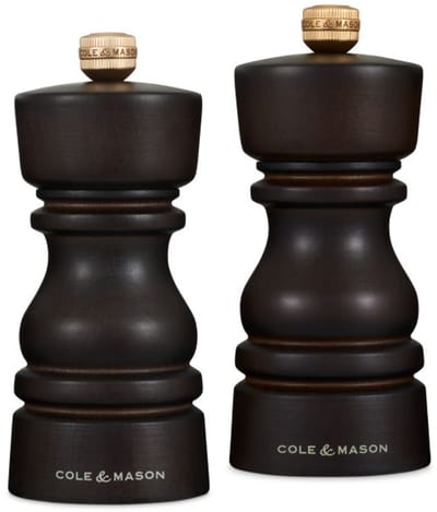 Cole & Mason - London Chocolate Wood Gift Set Mill 13 cm