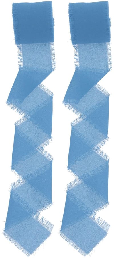 Dailygoods- Geschenklint 4 cm breed - Cadeaulint - Decoratief Lint - Polyester Lint - 2 Rollen - 10 m Totaal Lengte