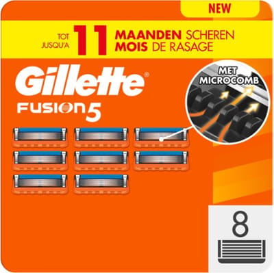 Gillette Fusion - 8 stuks - Scheermesjes
