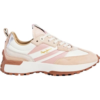 Pepe Jeans Lucky Original Schoenen Beige,Wit EU 36 Vrouw
