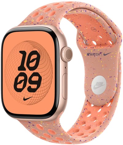 Apple Nike Sport Band voor de Apple Watch | 44/45/46/49 mm - Maat M/L - Alpenglow Pink