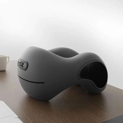 Multifunctioneel U-vormig Spons Kern Nekkussen Langzaam Terugkerend Zacht Reiskussen Om te Slapen Cervicale Gezondheid Massage Slaapkussens gray