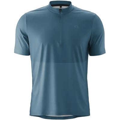 Gonso Adventure Halfzip Korte Mouw Wielertrui Blauw 3XL Man