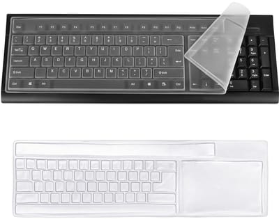 Dailygoods- Toetsenbordbescherming Ultradun - Waterdicht - Siliconen - Antislip - Stofafstotend - Eenvoudig te reinigen - Toetsenbordhoes