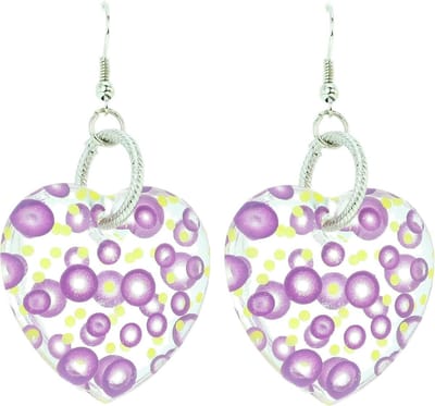 Behave - Oorhangers dames hartjes seventies look - Retro festivalstijl