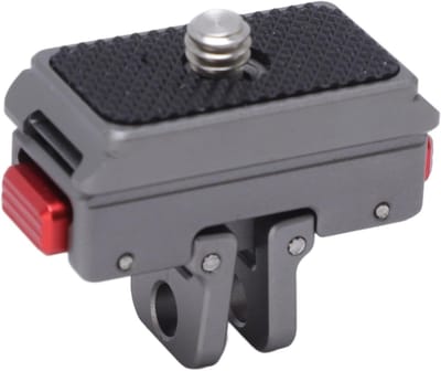 Actiecamera Magnetische Adaptermontage Plaat met 1/4 Inch Schroef voor Statief en DSLR, Geschikt voor Pro 2, X4, X3 en X2 Modellen