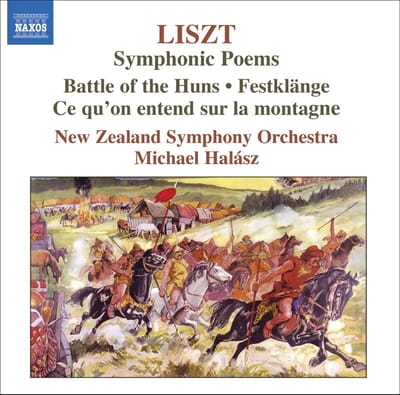 New Zealand Symphony Orchestra, Michael Halász - Liszt: Symphonic Poems Nos. 1, 7, 11 (CD)