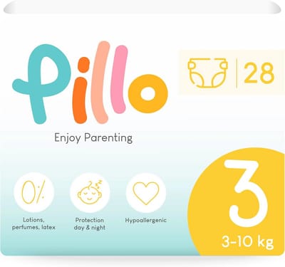Luiers Maat 3 Midi voor Baby's 6-10 kg - 28 Stuks