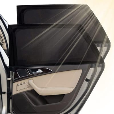 Zonnescherm Auto - Zonnescherm voor Zijruit Bescherming Baby en Kind -
