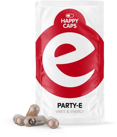 Happy-Caps PARTY-E | 4-capsules | Dans, Praat, Flirt | let the good vibes in!