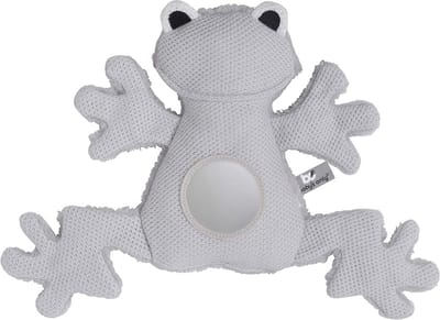 Baby's Only Knuffel kikker - Knuffeldier - Baby knuffel - - Zilvergrijs - Baby cadeau
