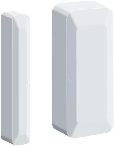 Slimme Deur Sensor - Contact Detector - Huis Beveiliging - Draadloze Zigbee Verbinding - 15mm Trigger - Wit