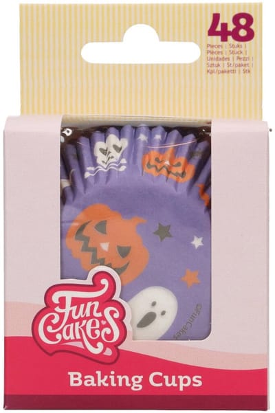 FunCakes Baking Cups - Spooky Halloween - 48 Stuks - Cupcake Vormpjes Papier