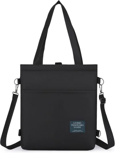 Canvas tas dames - 3-in-1 handtas - schoudertas met rits - stijlvol voor dagelijks gebruik - ShopVlot