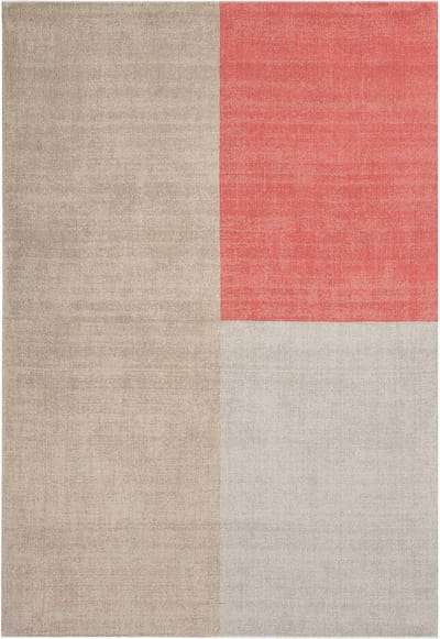 Easy Living - Blox-Rug-Coral Vloerkleed - 160x230  - Rechthoek - Laagpolig Tapijt - Modern - Meerkleurig