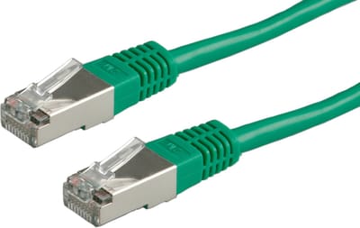 ROLINE patchkabel Cat.5e (Klasse D) SF/UTP, groen, 0,5 m