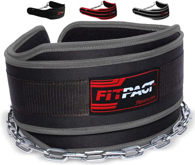 Verstelbare Dip Riem met Heavy Duty 30 Inch Stalen Ketting voor Pull Ups en Dips - Rugondersteuning en Gewichtheffen