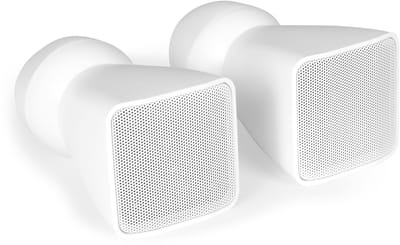 Power Dynamics BSX30W 100V speakers - Muur speakers met beugels - 2.5 inch - 30W - Wit