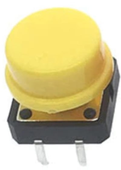 OTRONIC® Drukknopje | moment - puls | 12x12x7 | Geel