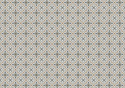 Vinyl | Vloerkleed vinyl | Mozaiek | 170x170 cm