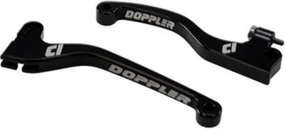 Paire de levier noir Doppler pour Moto Sherco 50 SE-R Après 2011 frein J.JUAN