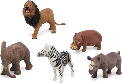 Animal figures Jungle (23 x 20 cm) (30 pcs)