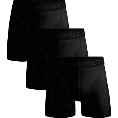 Muchachomalo Heren Boxershorts - 3 Pack - 95% Katoen - Ademend - Onderbroeken Heren - Normale Lengte