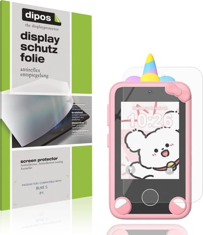 dipos – 4x Matte Beschermfolie geschikt voor BLKE S P1 | Krasbestendige & antireflecterende Screenprotector Ultra-Thin