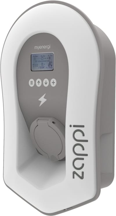 Myenergi Zappi - Socket Maximale Laadvermogen: 32A, 1 fase, Kleur: Wit