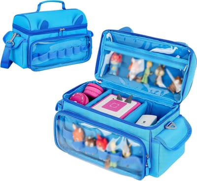 Draagbare opbergdoos voor figuren en accessoires - Perfect voor speelgoed en organisatie