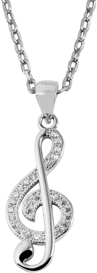 AKZENT Akzent Dames hanger "Norina" aus 925 Sterlingzilver, gerhodineerd, duurzaam