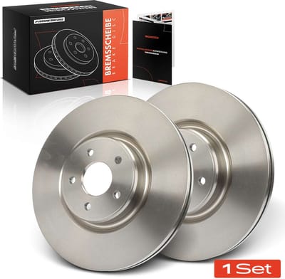 Frankberg 2x Remschijven Vooras voor Ford Focus II DA DP HCP 25L